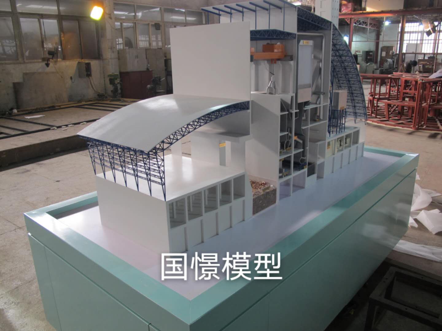 营山县工业模型